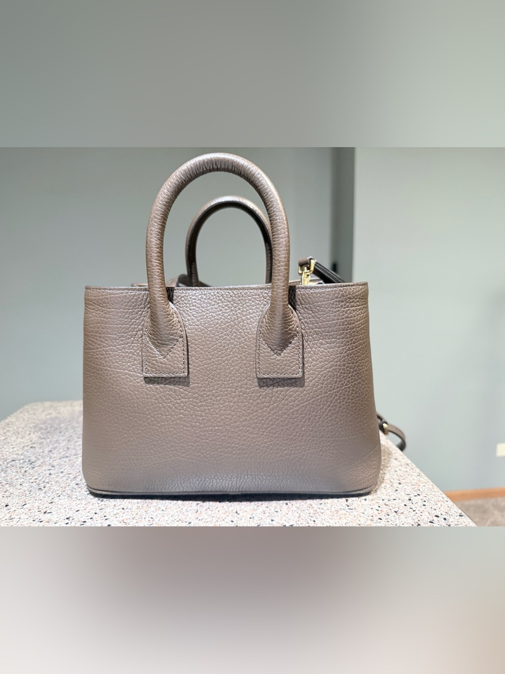 Burberry Leather Structured Top-Handle Bag - Picture 2 of 15